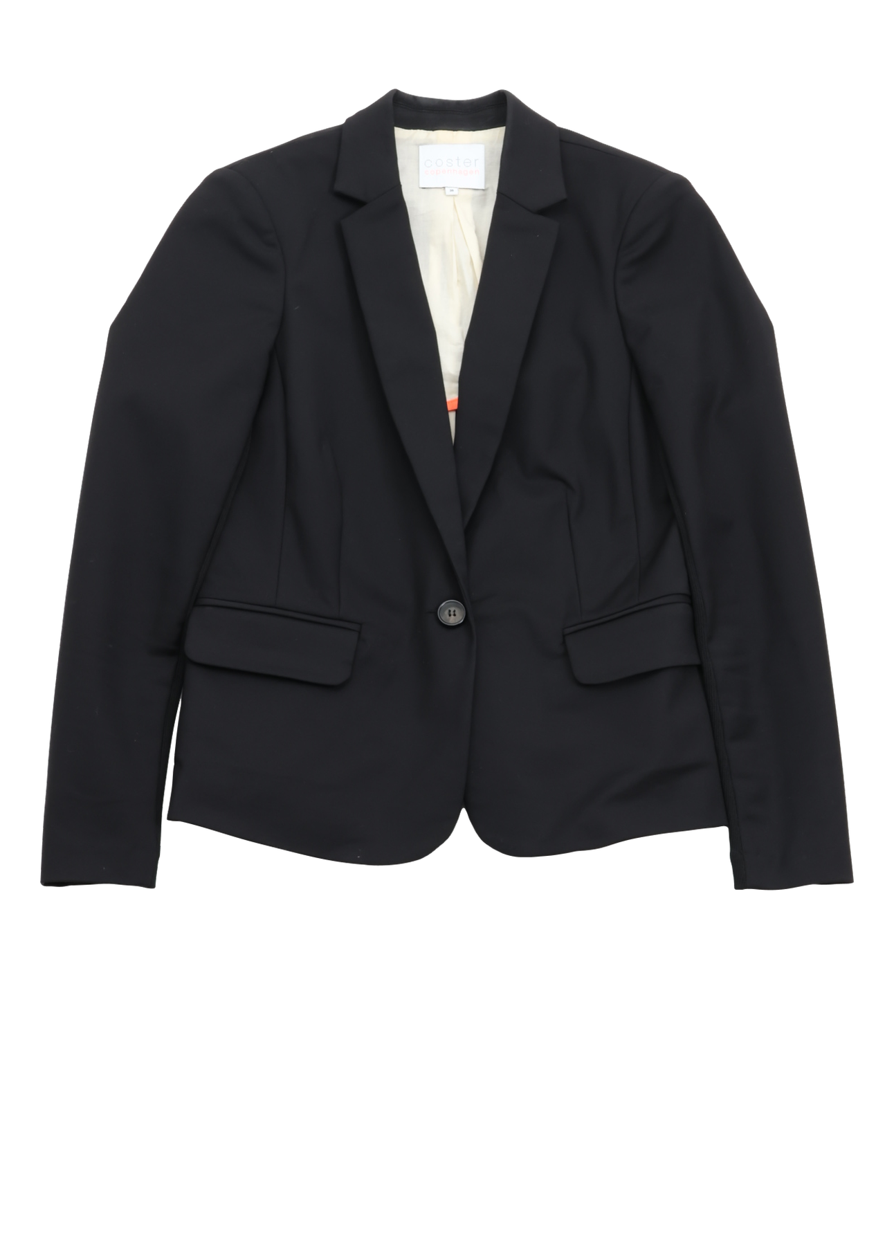 PRE-LOVED Blazer - Sort Online Hot Salg
