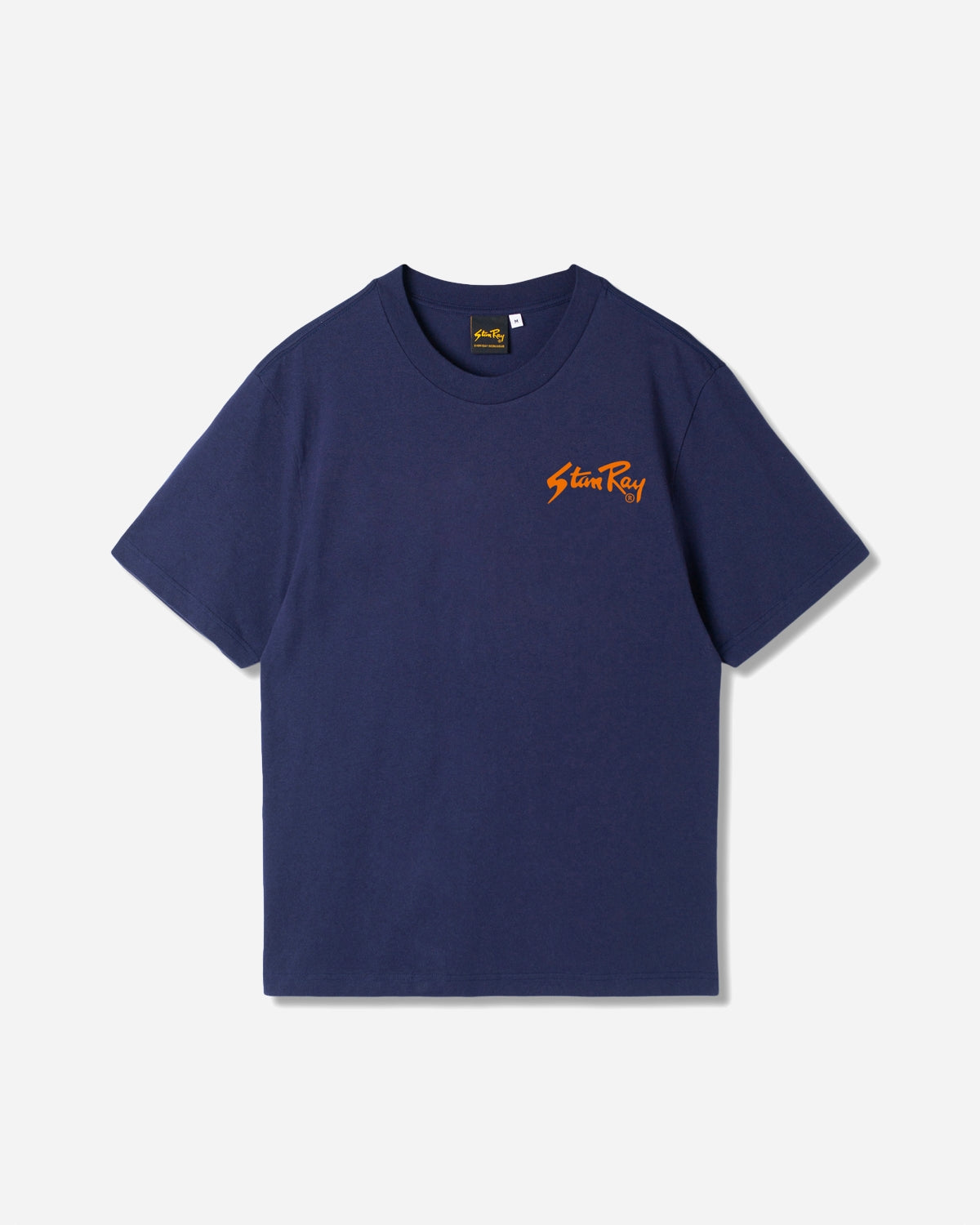 Stan Tee - Navy/Sunset Yellow