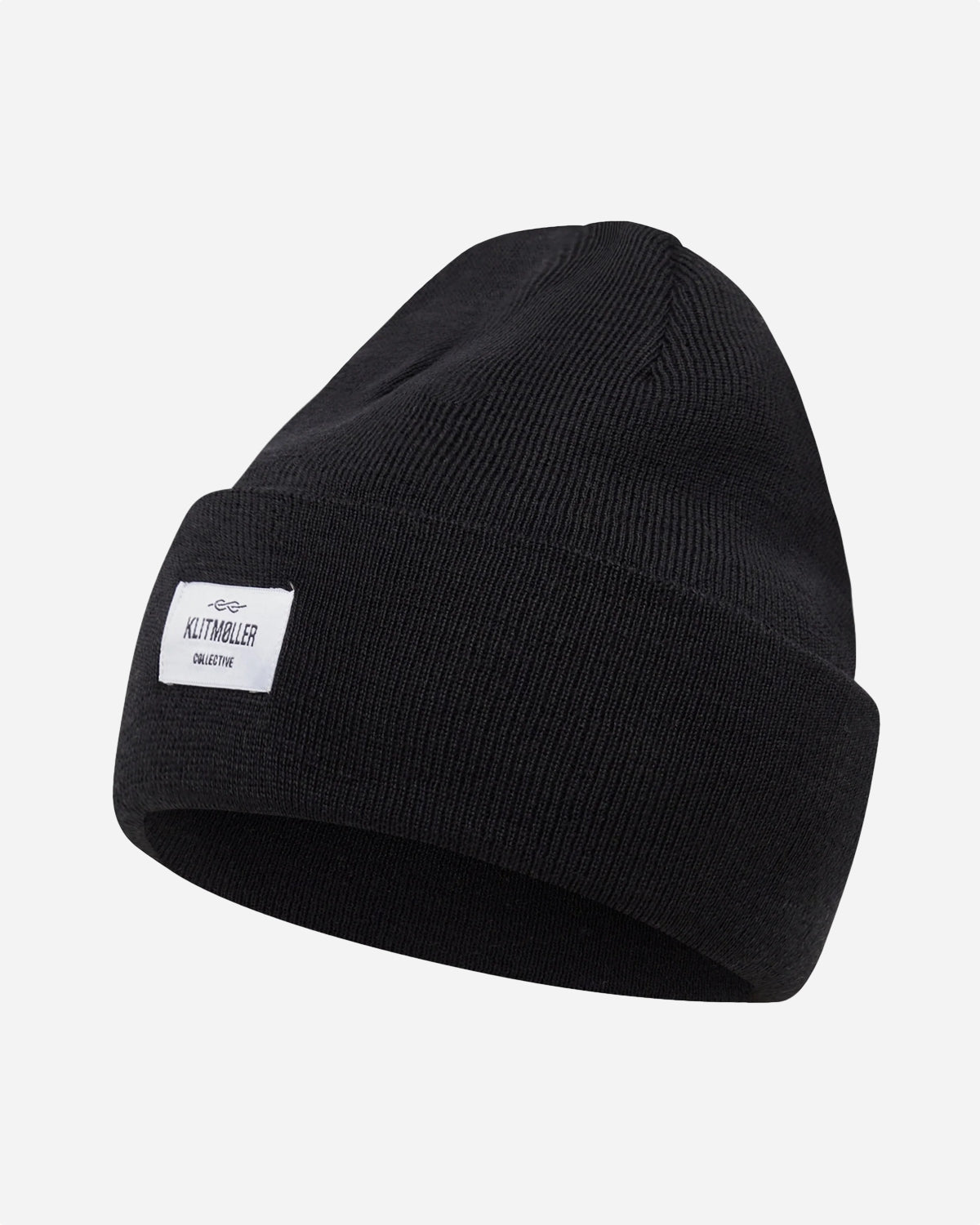 Tall beanie - Black Online salg