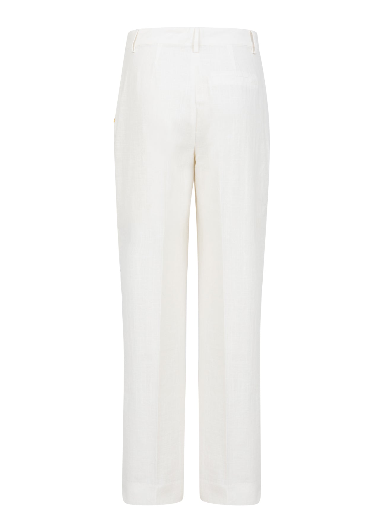 BUKSER MED VIDDE I BENENE - PETRA FIT - White