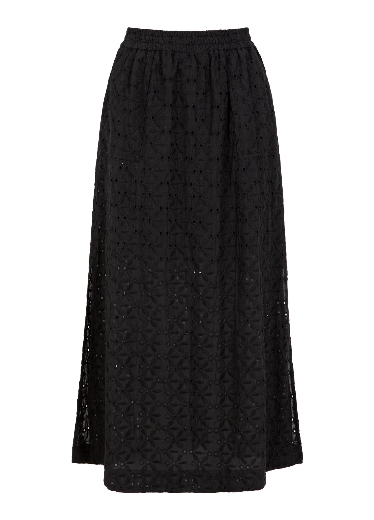 CC HEART ALLIE MAXI NEDERDEL - Black