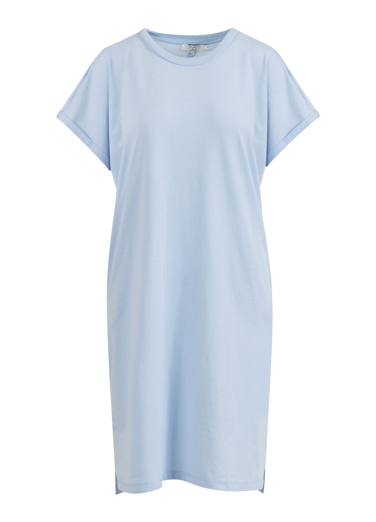 CC HEART JERSEY KJOLE - Powder blue