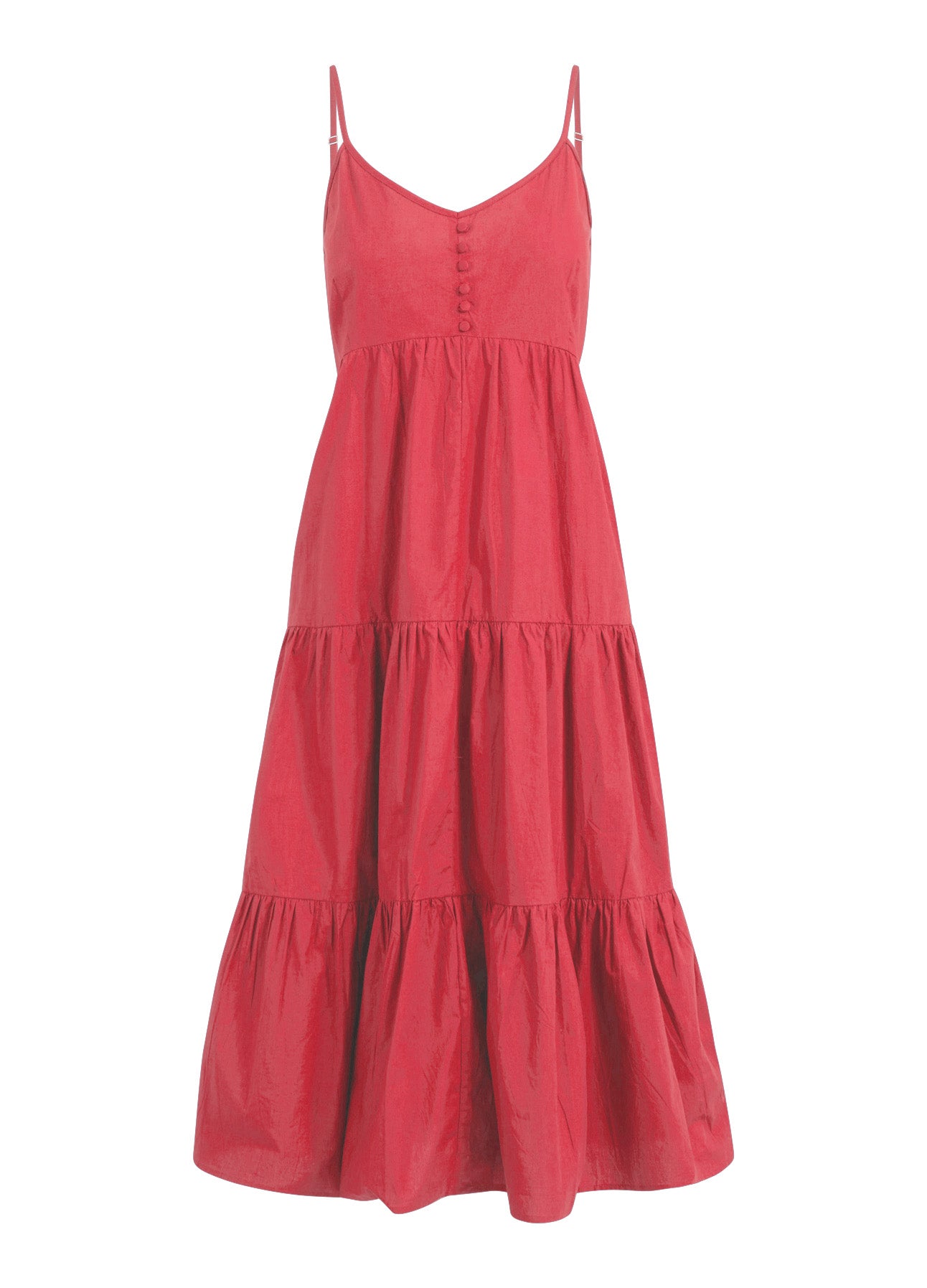 CC HEART LARA LANG KJOLE - Intense pink