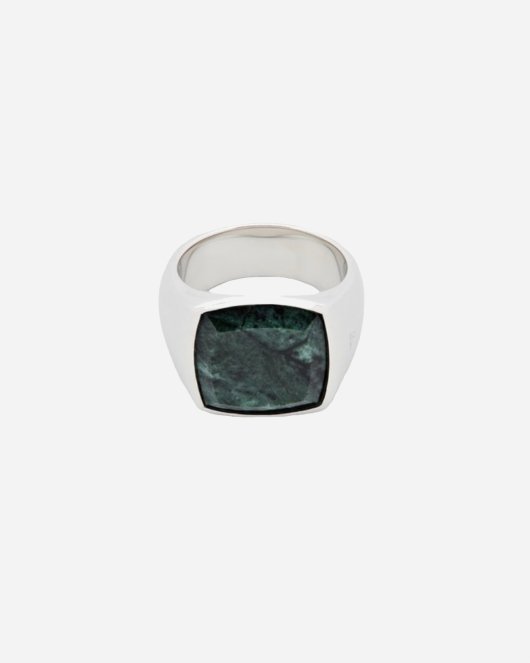 Cushion Green M. - Green Marble