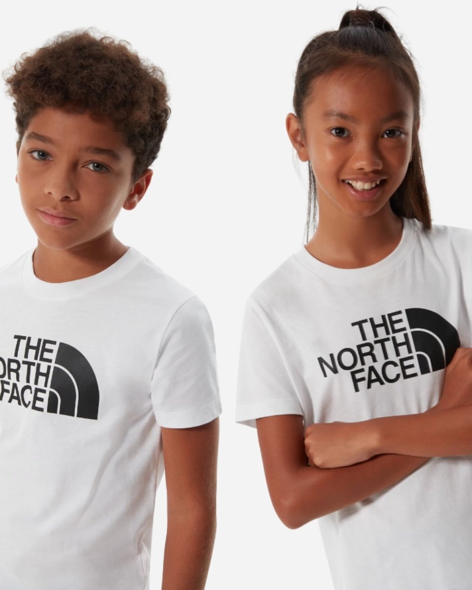 Kids - Easy Tee - White/Navy
