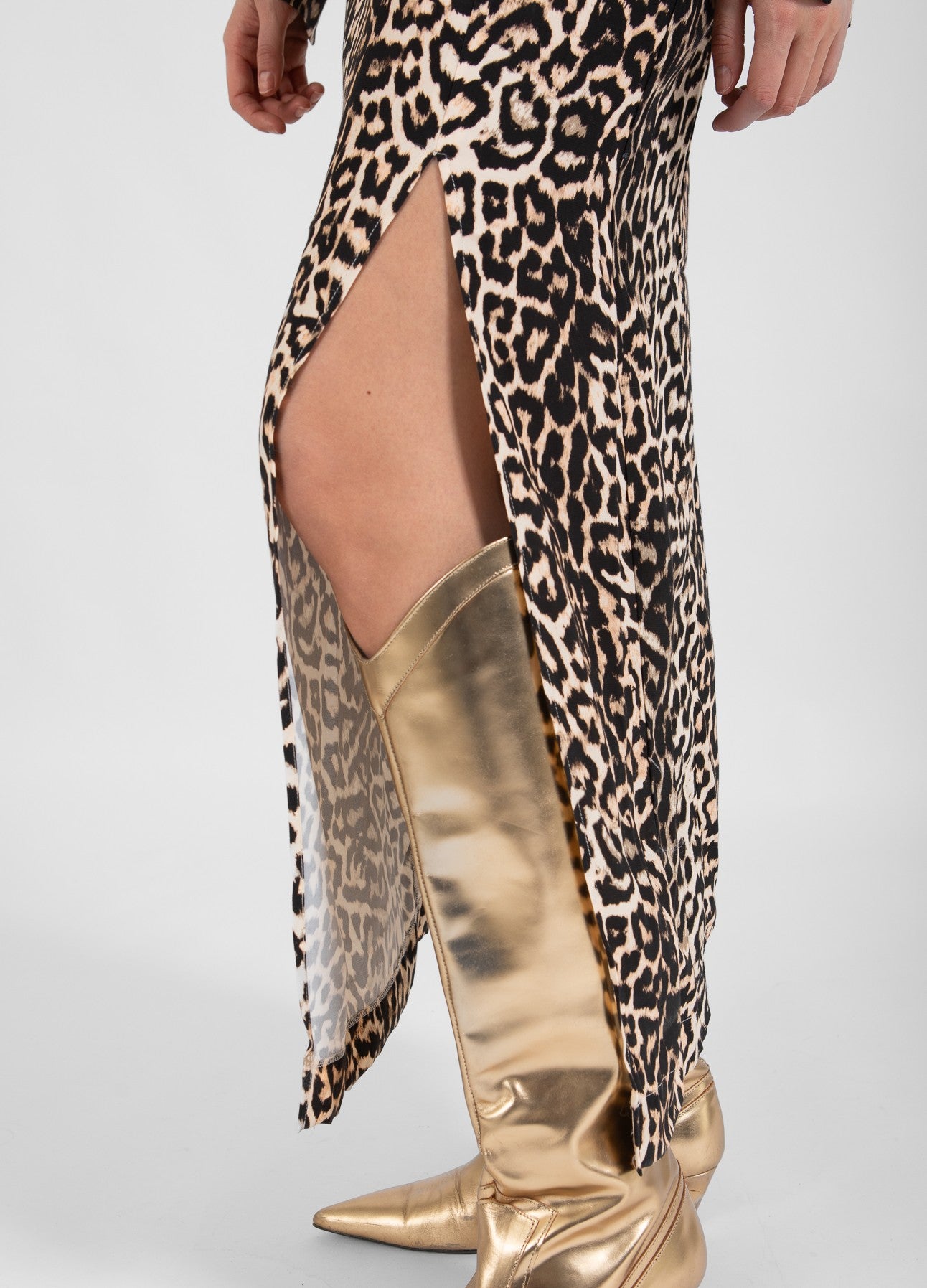 KJOLE I LEO TRYK - Leo print