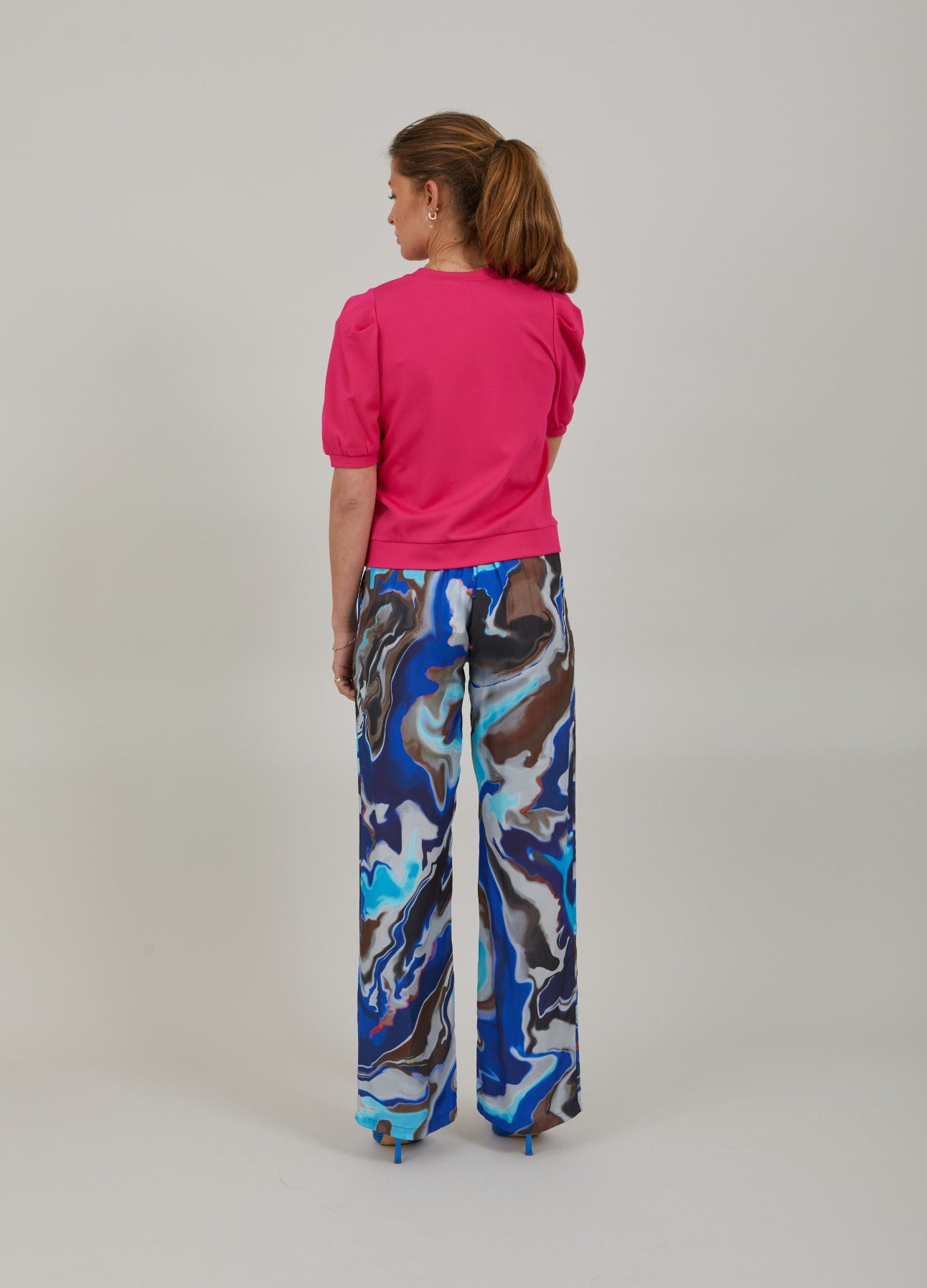SWEATSHIRT M. PRESSEFOLDER - Bright sunrise Hot på udsalg