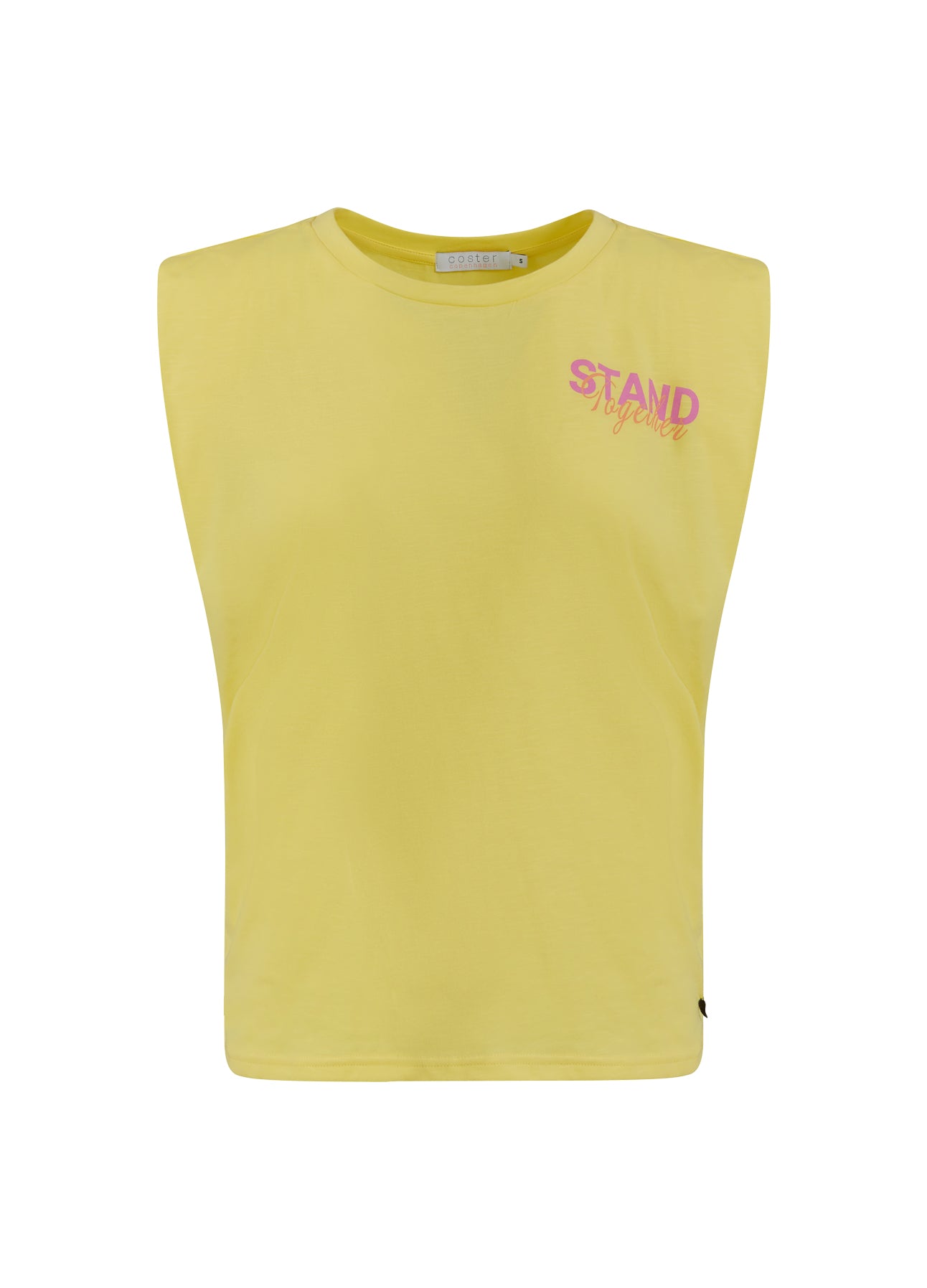 T-SHIRT M. TOGETHER PRINT - Warm lemon