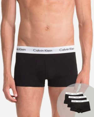 Trunks 3PK - Black/White