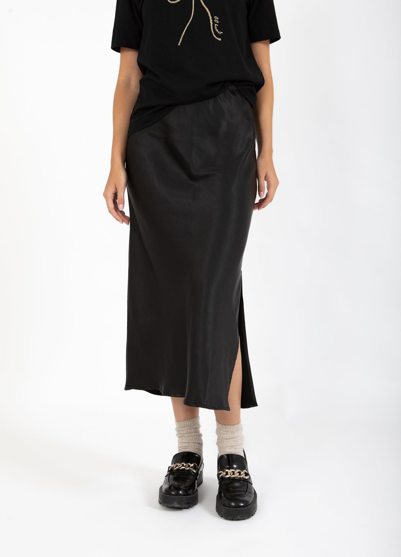 CC HEART SKYLER MEDI NEDERDEL - Black