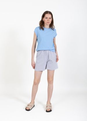 CC HEART T-SHIRT - Powder blue