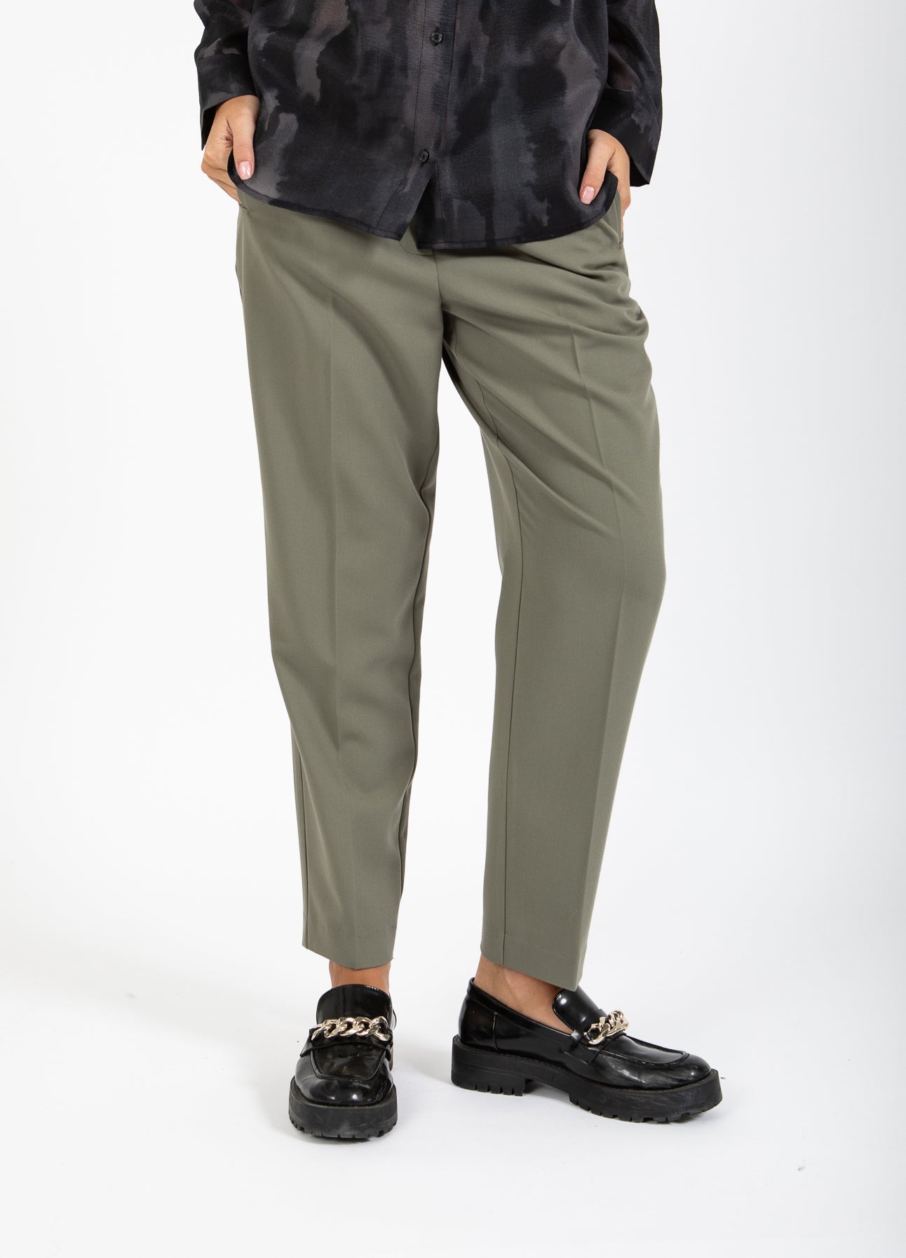 BUKSER STELLA FIT - STELLA FIT - Moss Green Udsalg