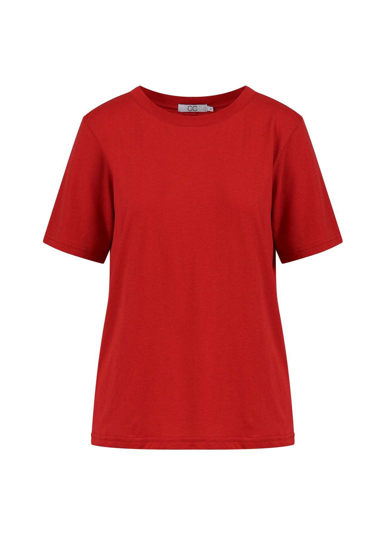 CC HEART REGULAR T-SHIRT - Berry red Online Hot Salg
