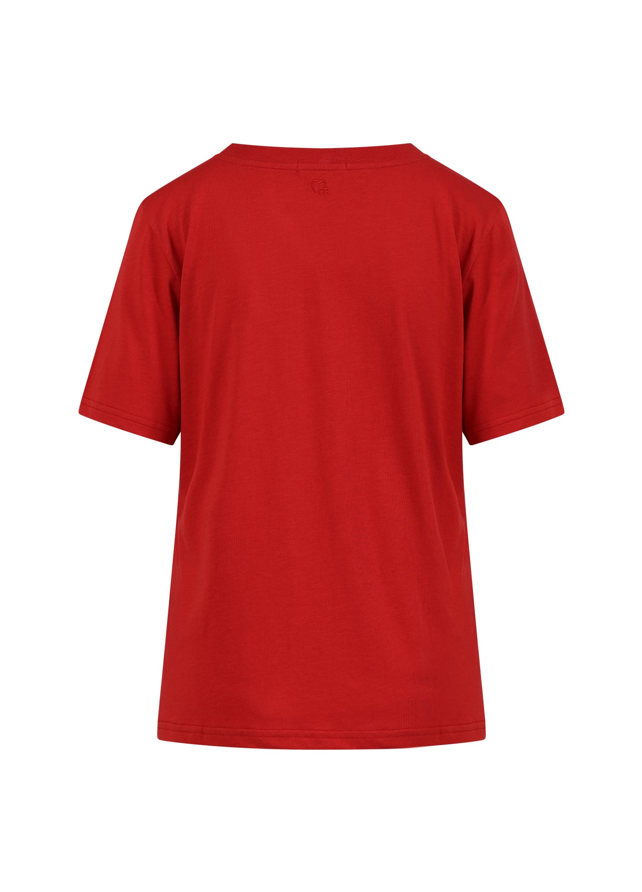 CC HEART REGULAR T-SHIRT - Berry red Online Hot Salg