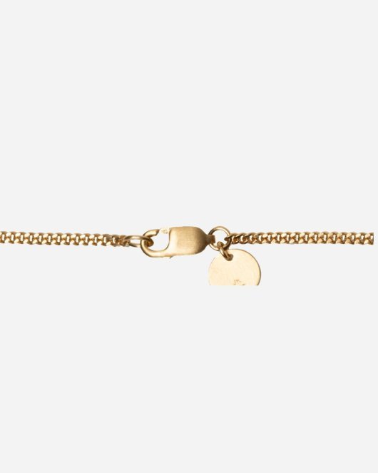 Curb Chain 55 cm - Gold Plated