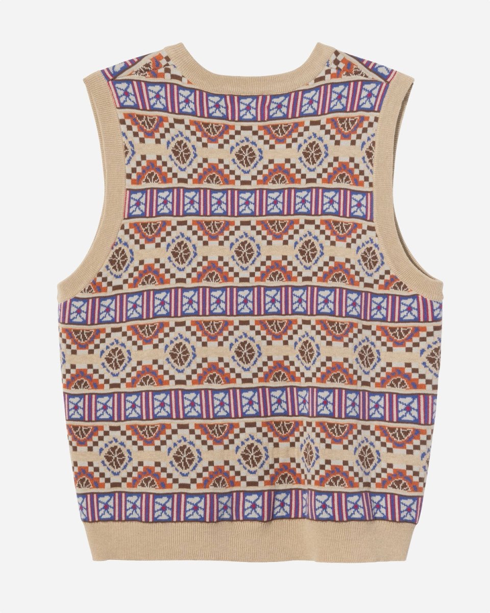 Giza Sweater Vest - Beige