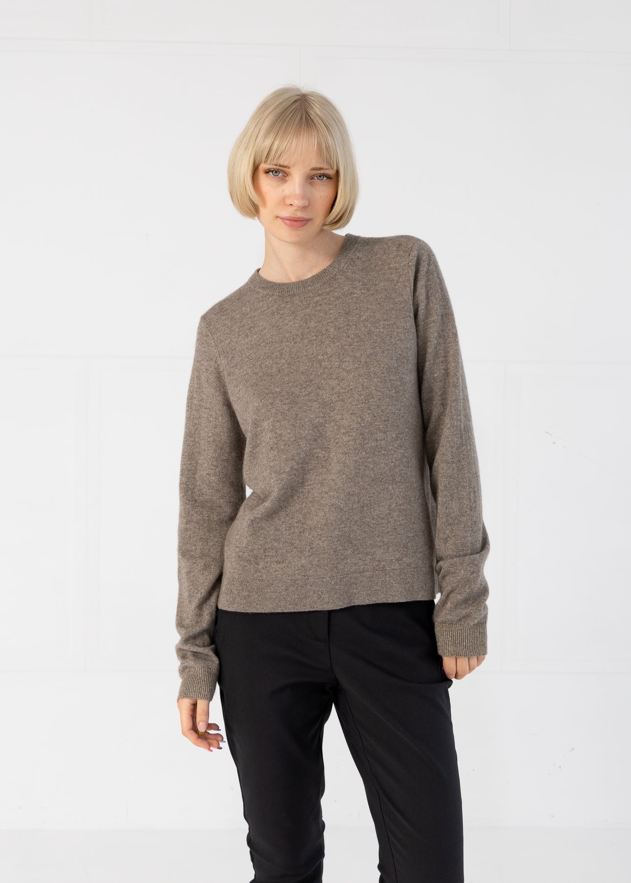 KASHMIR SWEATER - Hazel