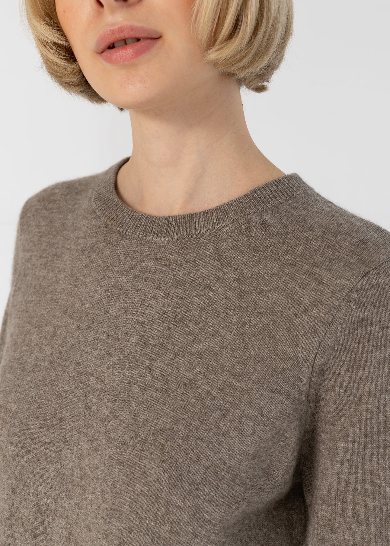 KASHMIR SWEATER - Hazel