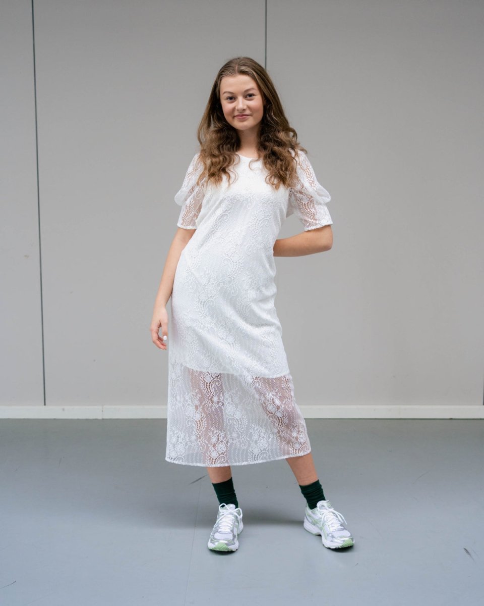 Malia Dress - Cloud Dancer