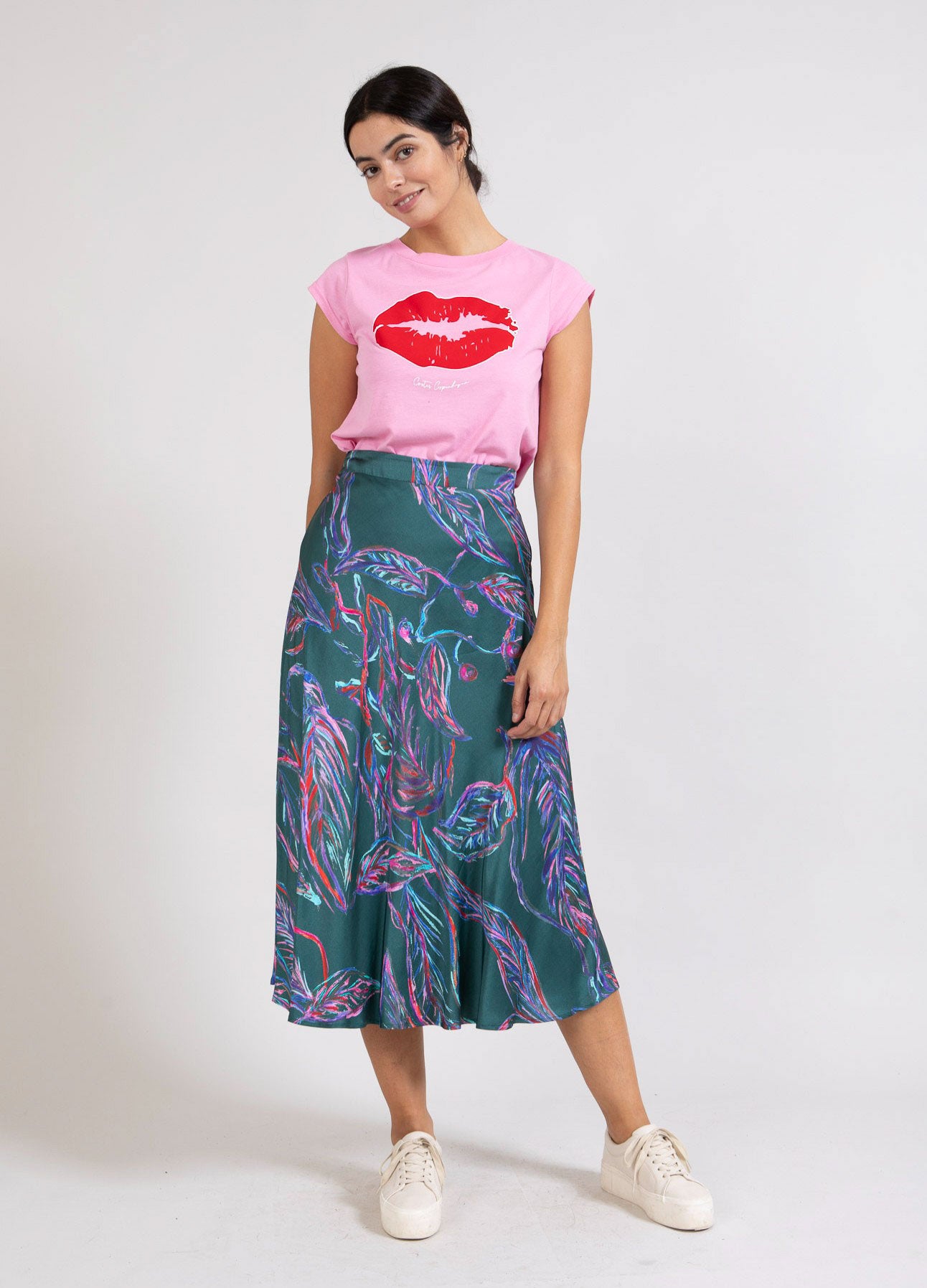 NEDERDEL I MULTI LEAVES PRINT - Multi leaves print