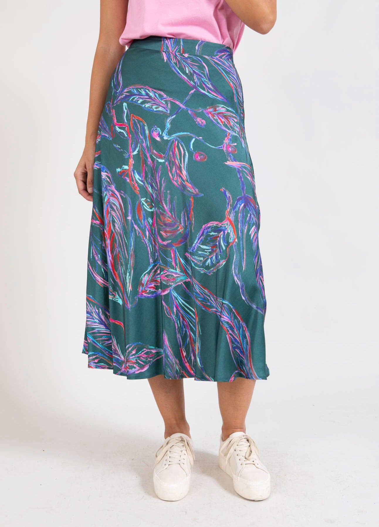 NEDERDEL I MULTI LEAVES PRINT - Multi leaves print