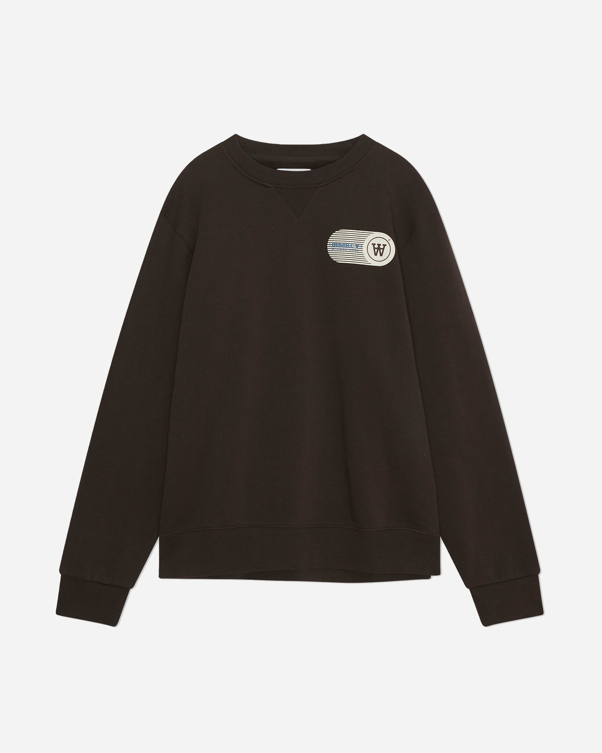 Tye Print Sweatshirt - Black Coffee Hot på udsalg