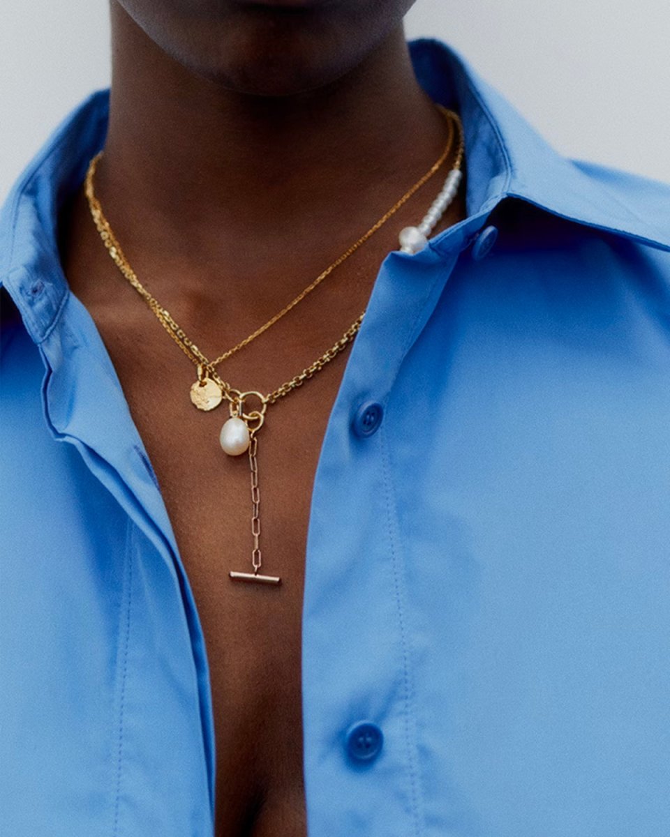 Aspen Necklace - Gold HP Rabat