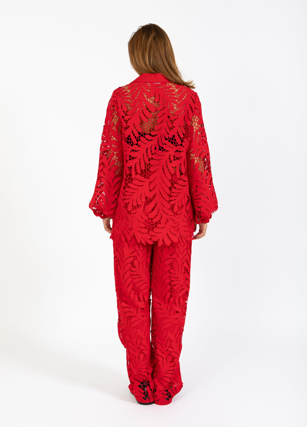 BLONDEBUKSER - Scarlet red