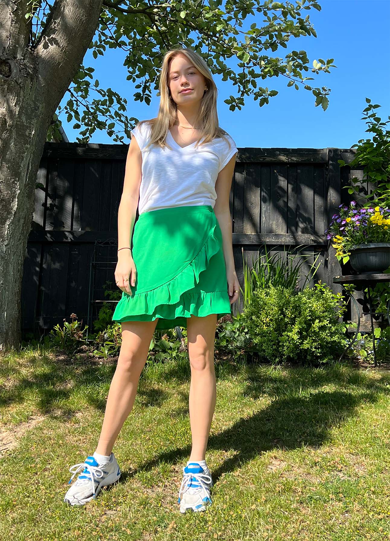 CC HEART HOLLY NEDERDEL M. FLÆSER - Emerald green Hot på udsalg
