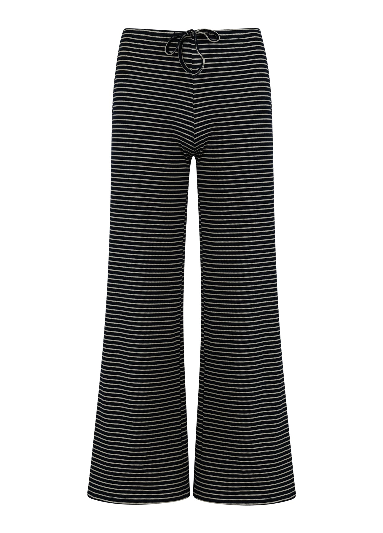 CC HEART KAROLINE RIB BUKSER - Navy/offwhite stripe