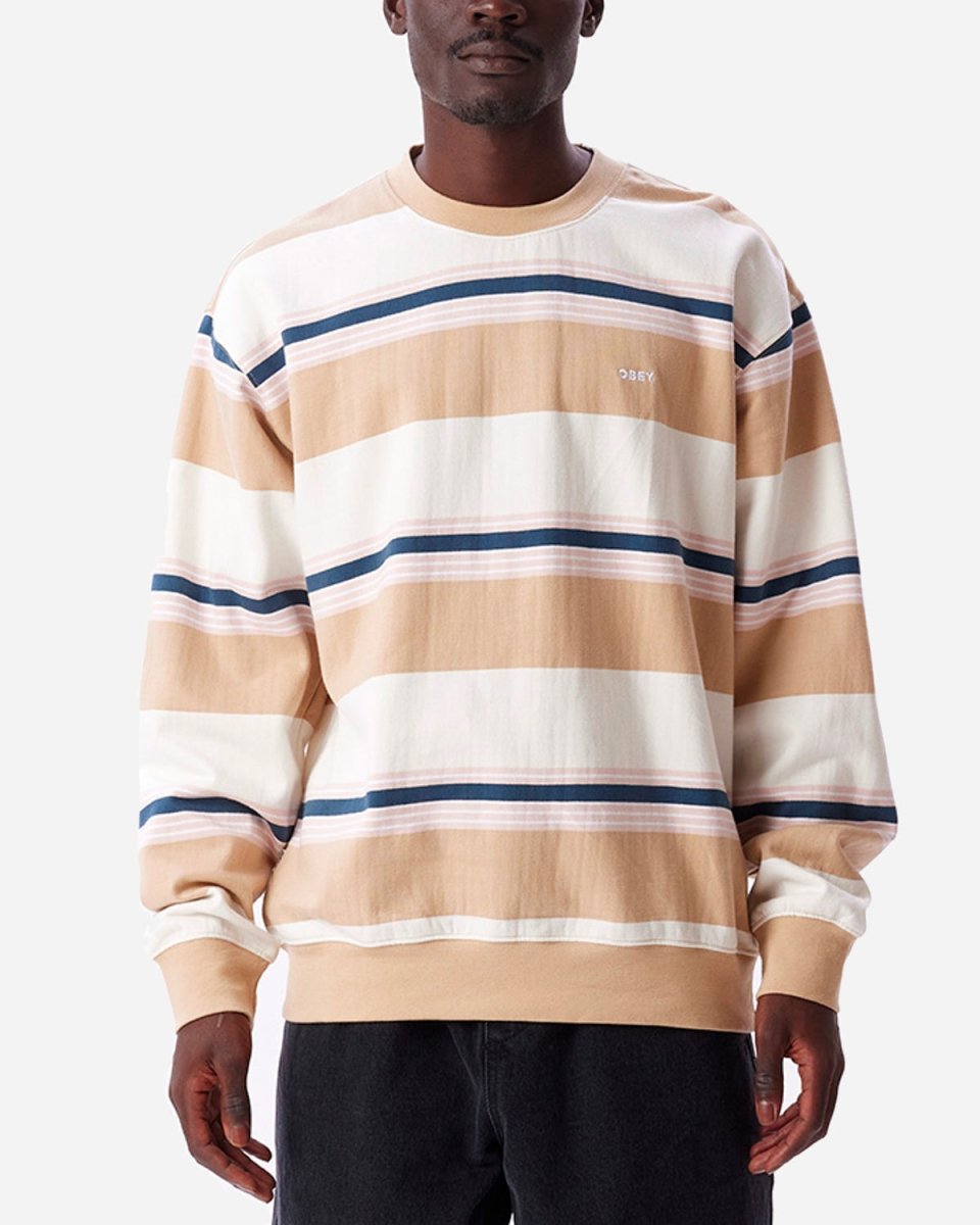 Ender Stripe Crew - Irish Cream Multi