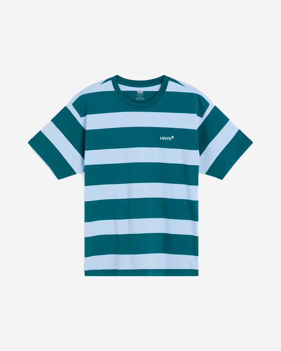 Red Tab Vintage Tee - Throwback Atlantic Deep Online salg