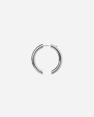 Broken 25 earring - Silver HP