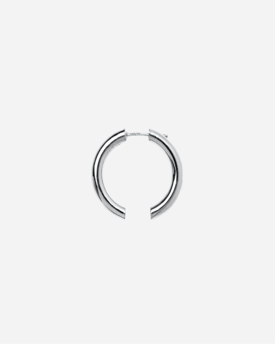 Broken 25 earring - Silver HP