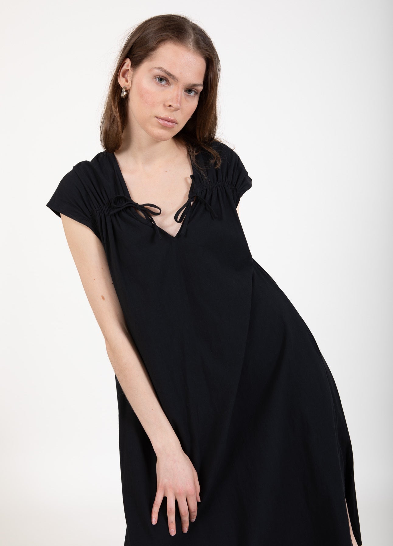 CC HEART ALIZA KJOLE MED RYNK - Black