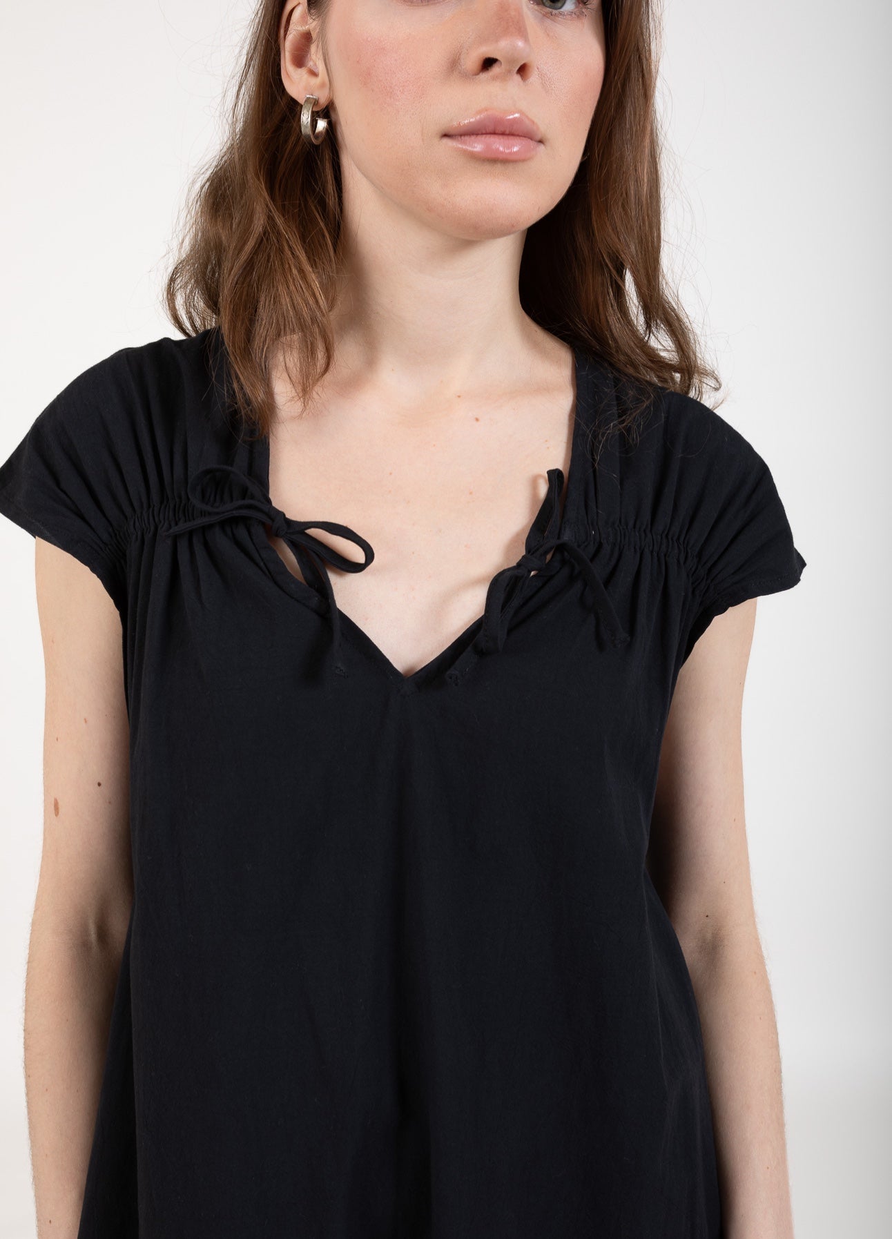 CC HEART ALIZA KJOLE MED RYNK - Black