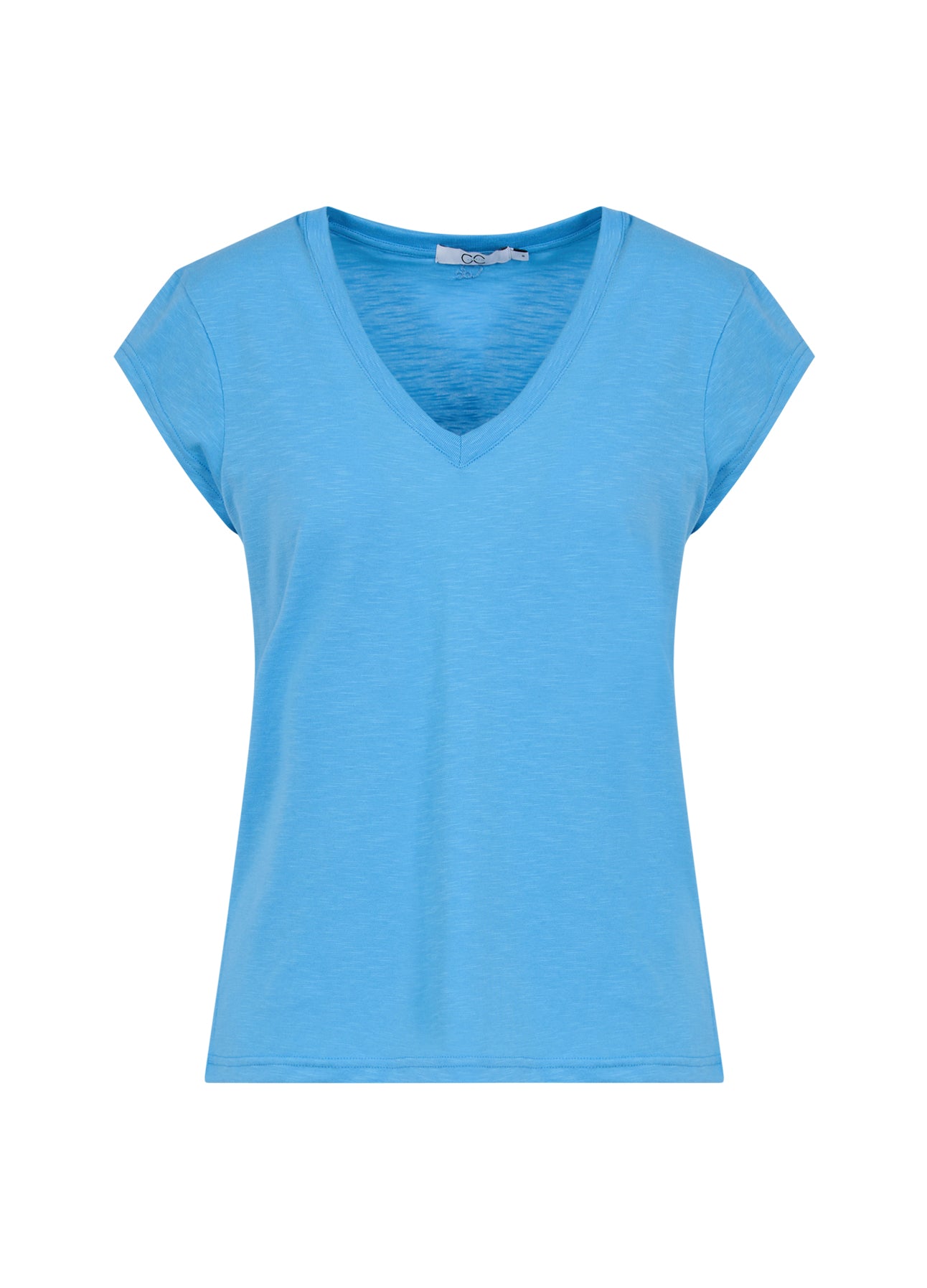 CC HEART V-HALS T-SHIRT - Storm blue