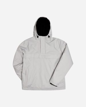 Frenzy Anorak Jacket - Light Grey