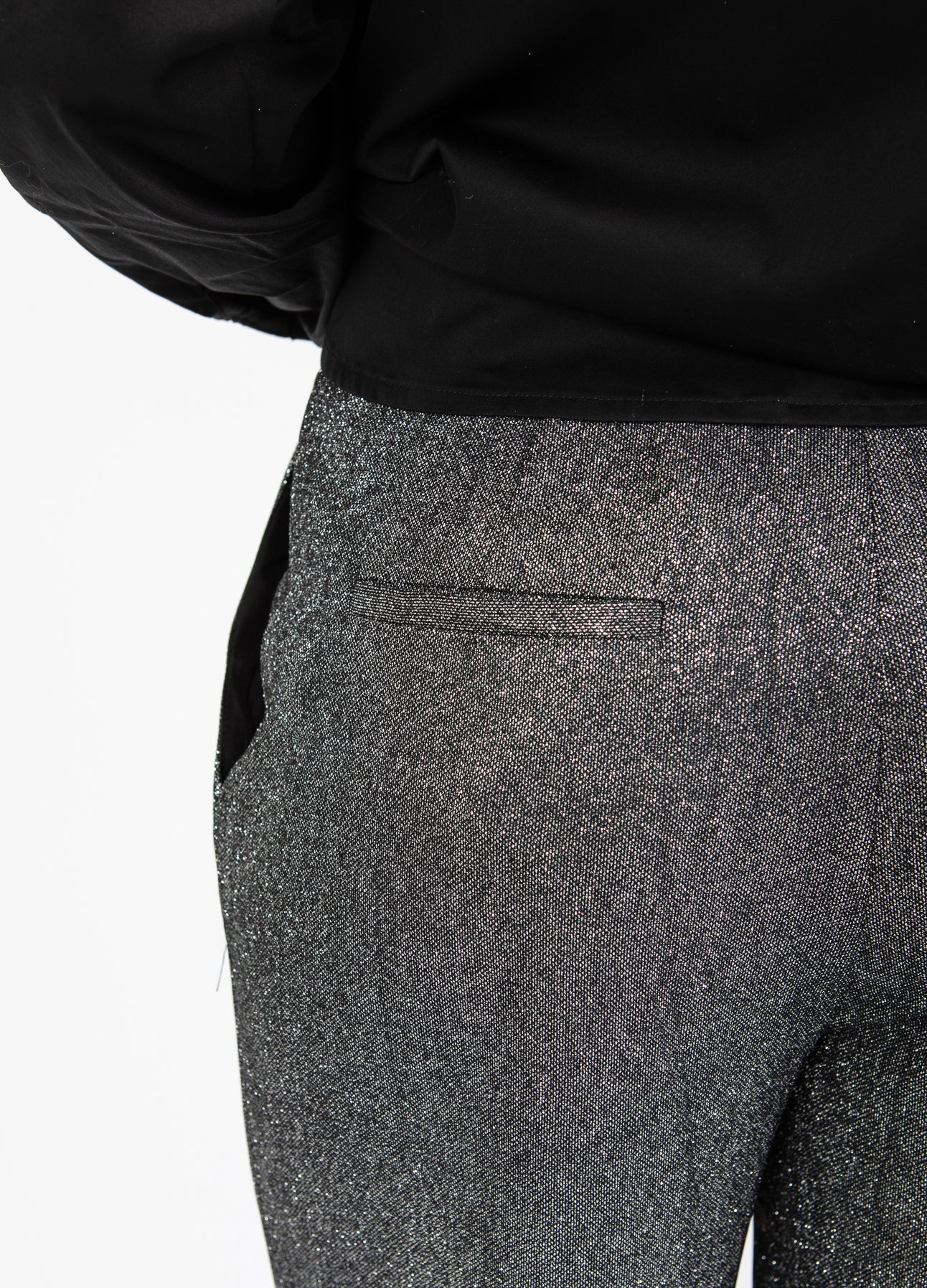 SHIMMERBUKSER - PETRA PASFORM - Silver/black Online nu