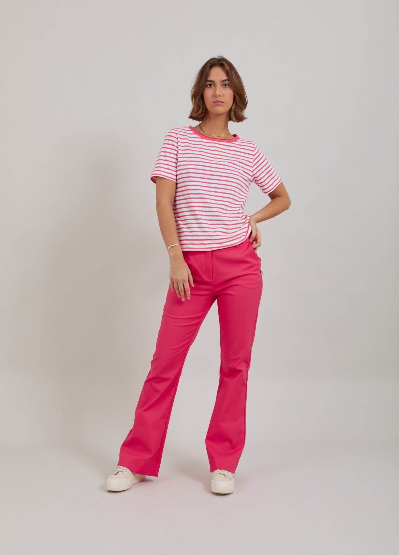 BUKSER M. BOOTCUT - LUCIA FIT - Intense pink