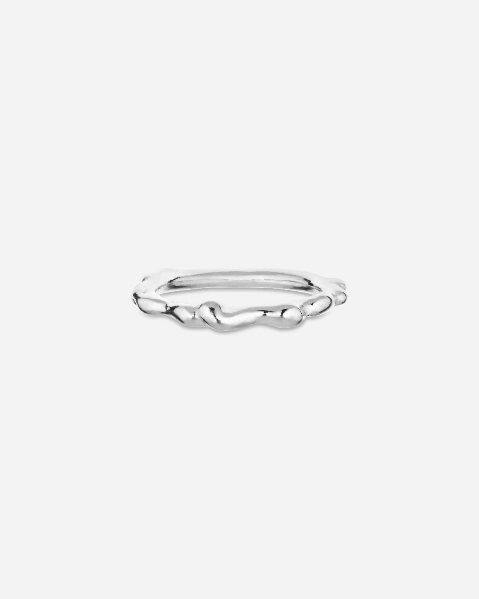 Drippy Ring - Silver Rabat