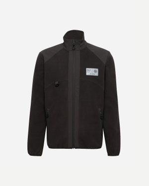 Halo Dbu Paneled Fleece Jacket - Raven Online nu