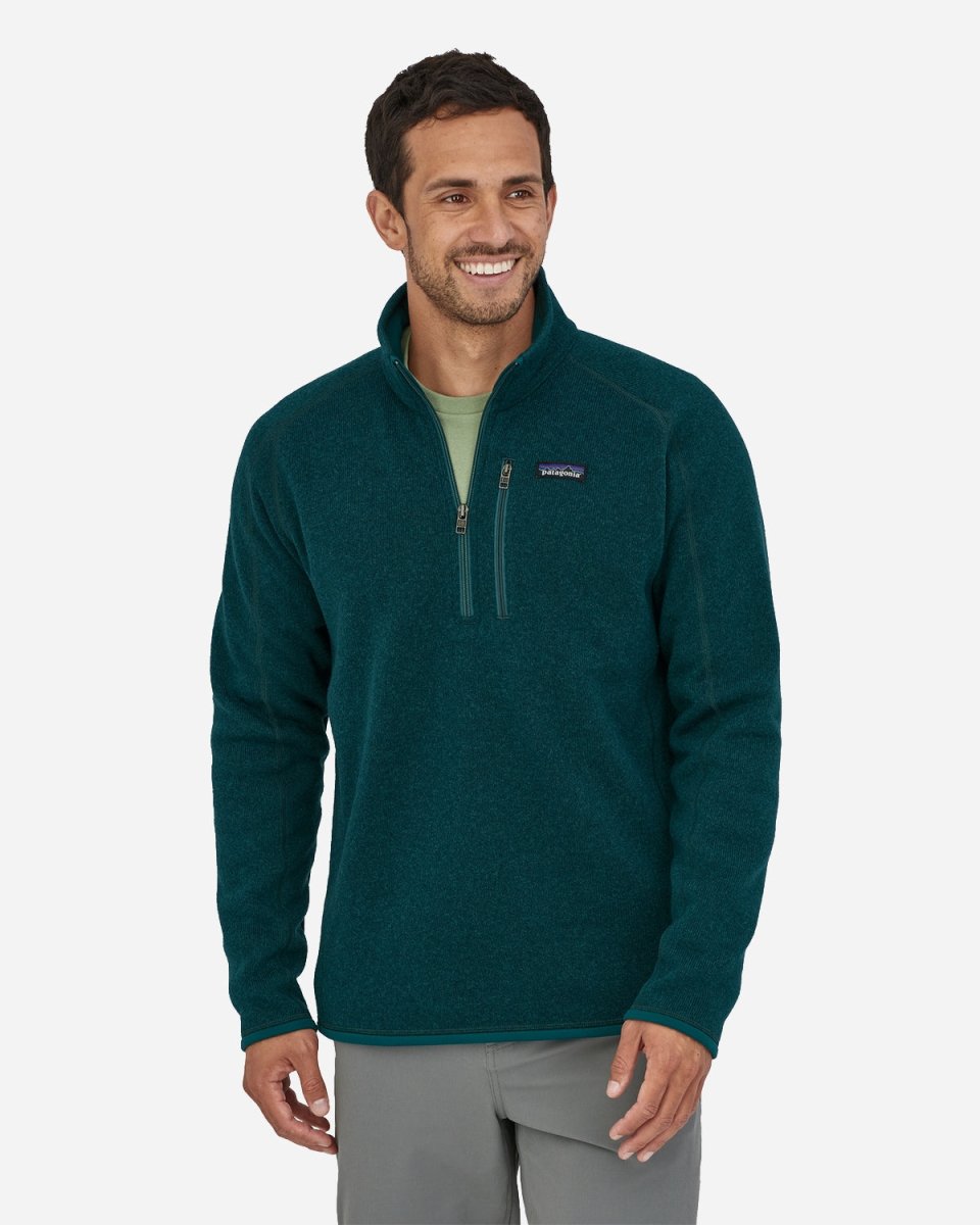 ms-better-sweater-1-4-zip-dark-borealis-green_1.jpg M's Better Sweater 1/4 Zip - Dark Borealis Green