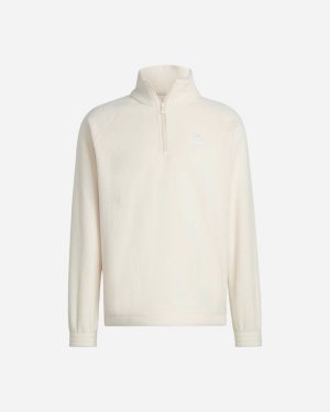 Adicolor Polar Fleece Half-zip - Wonder White