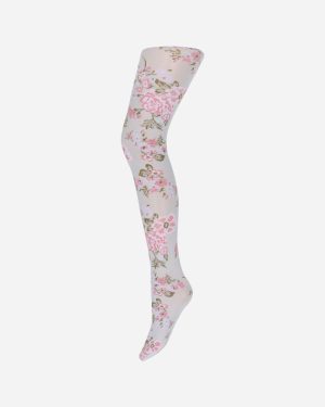 Blossom Pantyhose - Dress Blue Udsalg