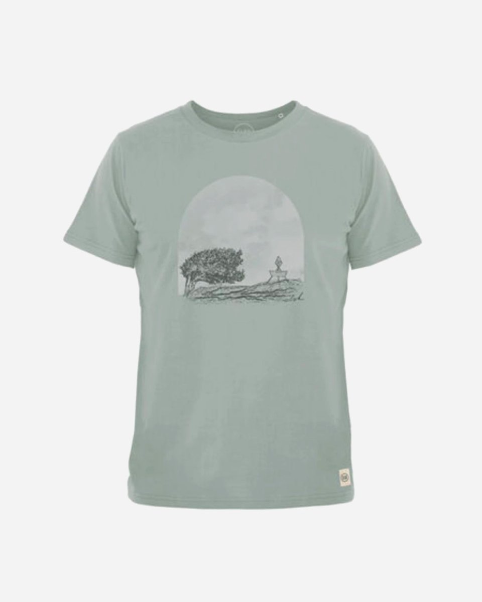 Elsk Karbak Brushed Tee - Dusty Green