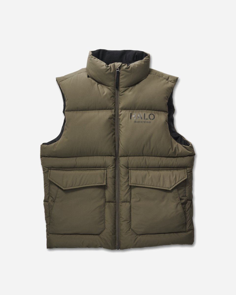 Halo Down Vest - Major Brown