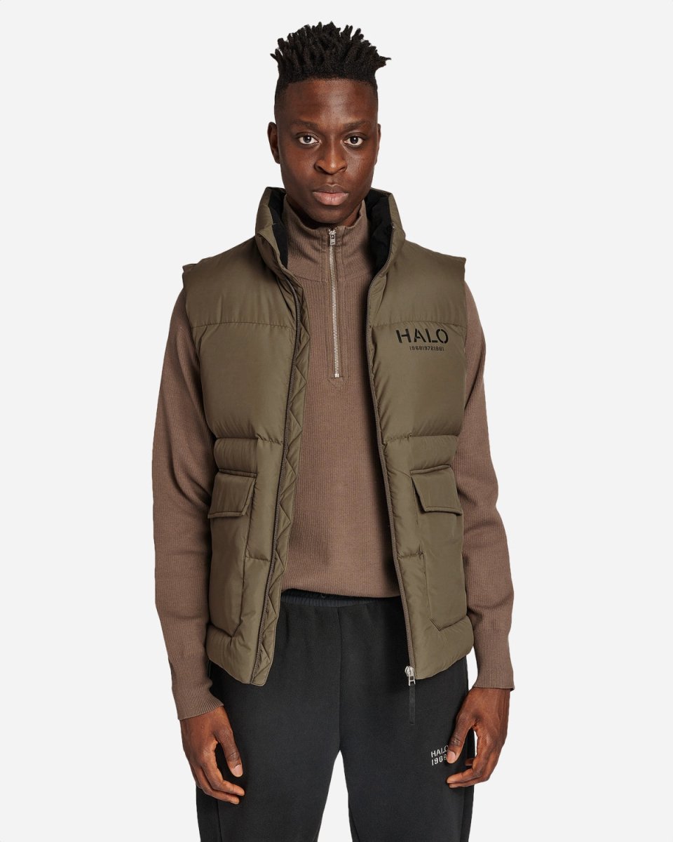 Halo Down Vest - Major Brown