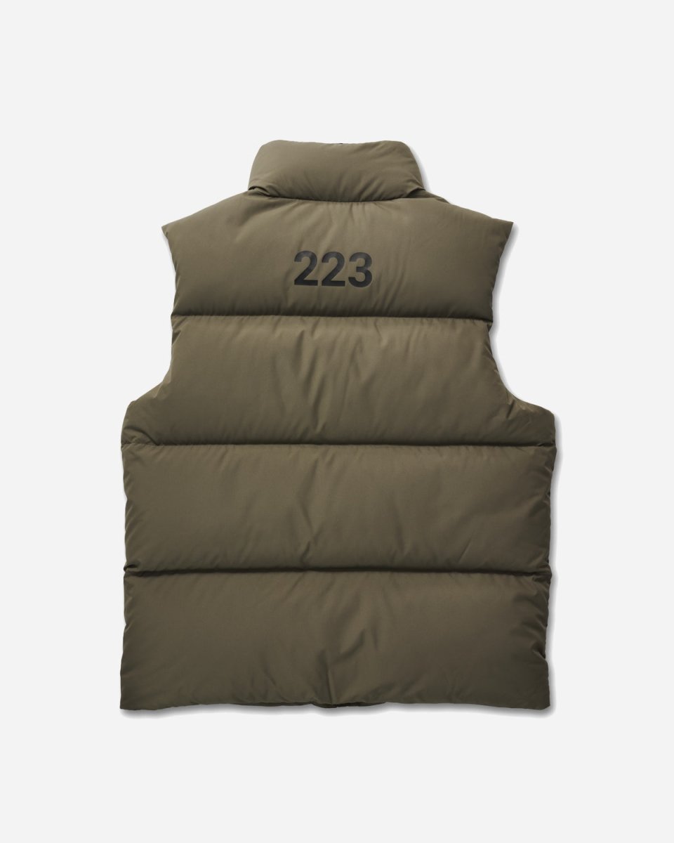 Halo Down Vest - Major Brown