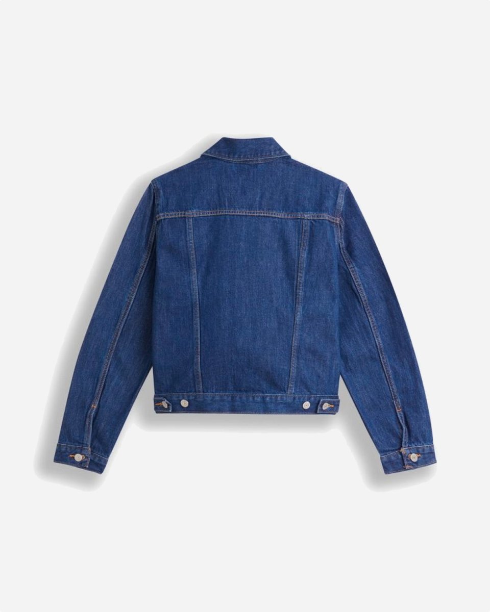 Trucker Jacket Broadway - Dark Indigo Levere
